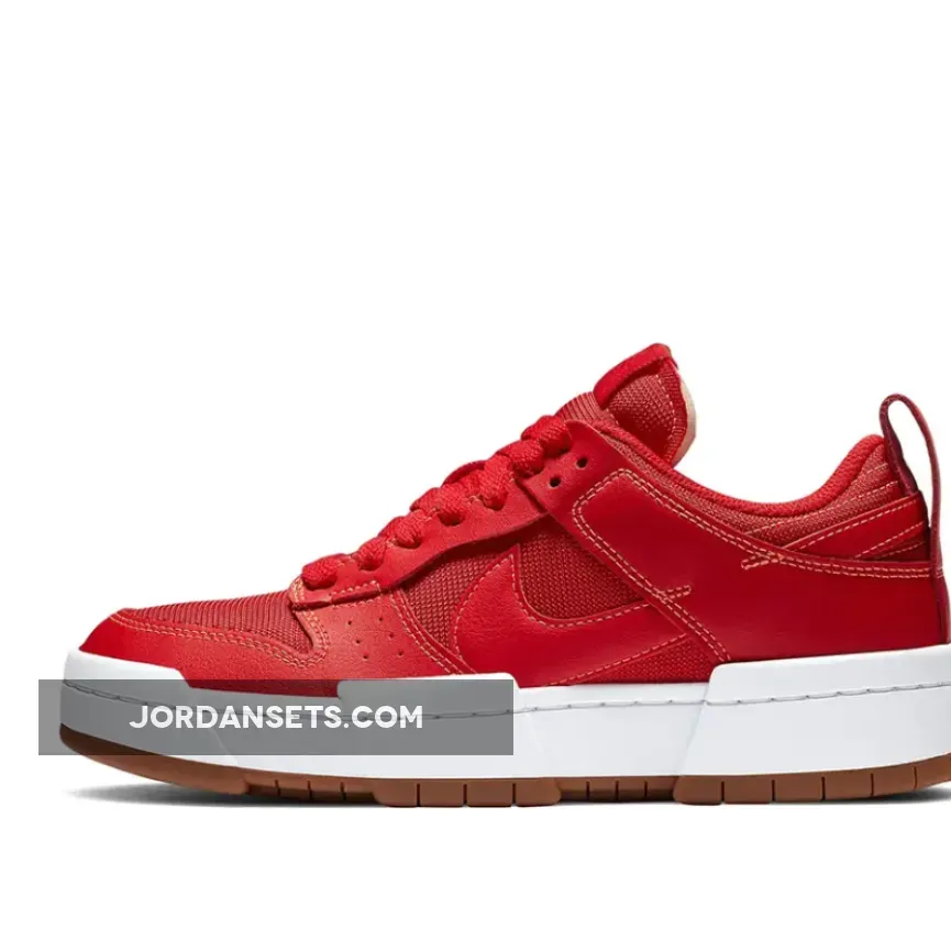 Nike Dunk Low Disrupt 'Red Gum' CK6654-600 New Releases