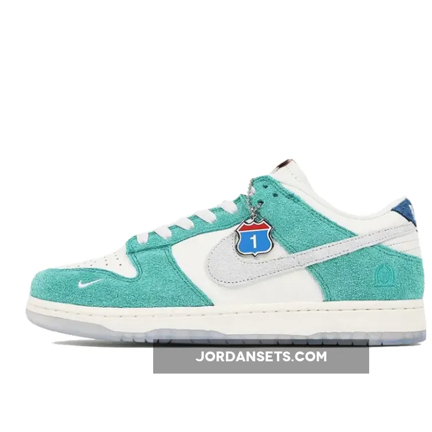 Kasina x Nike Dunk Low Road Sign CZ6501-101 nike dunk low army green