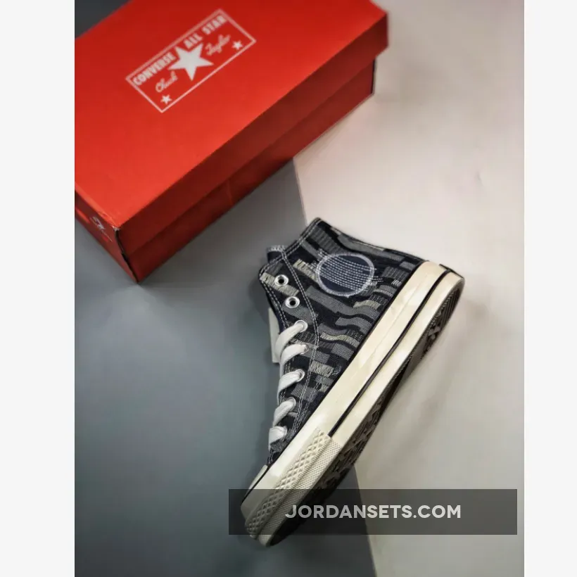 Converse Chuck 70 Workwear Denim Obsidian/Black/Egret A05190C For Sale
