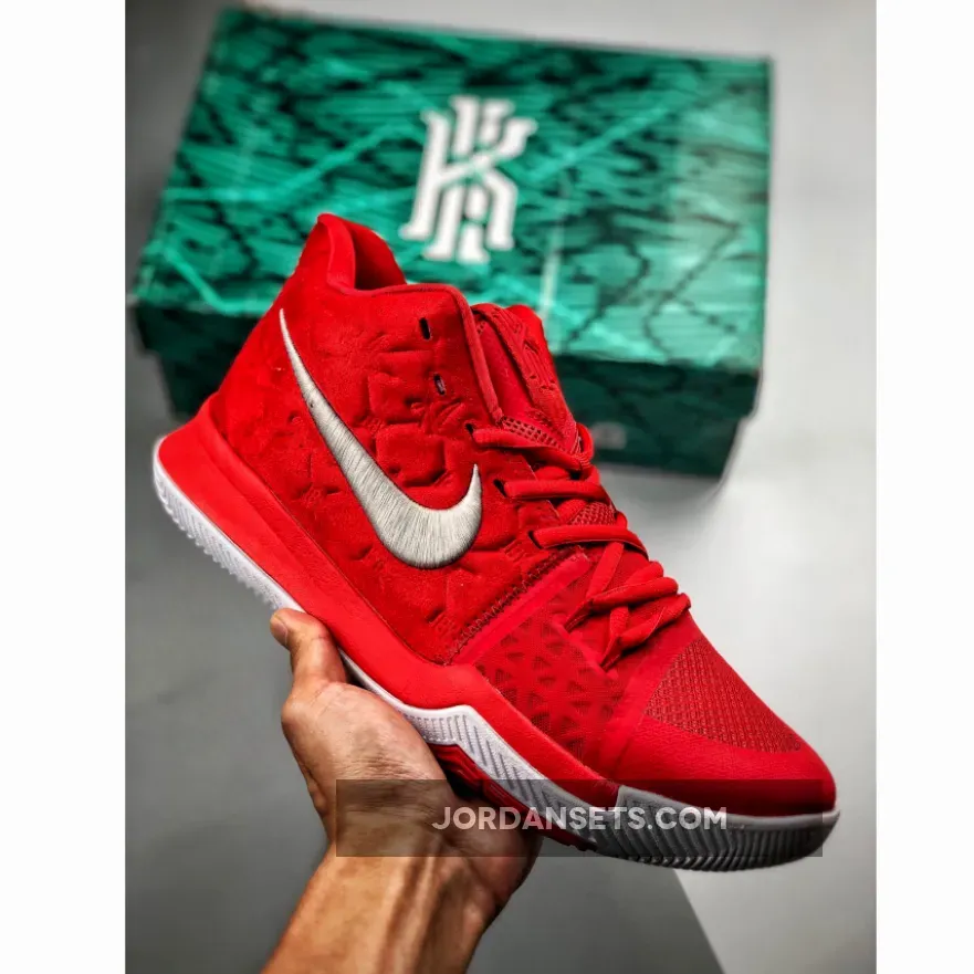 Nike Kyrie 3 University Red / Kyrie 3 Red And Black 852395-601