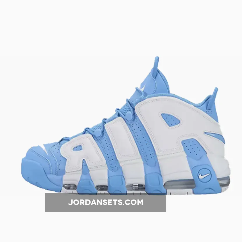 Nike Air More Uptempo 'UNC' University Blue/White - nike uptempo blue and white