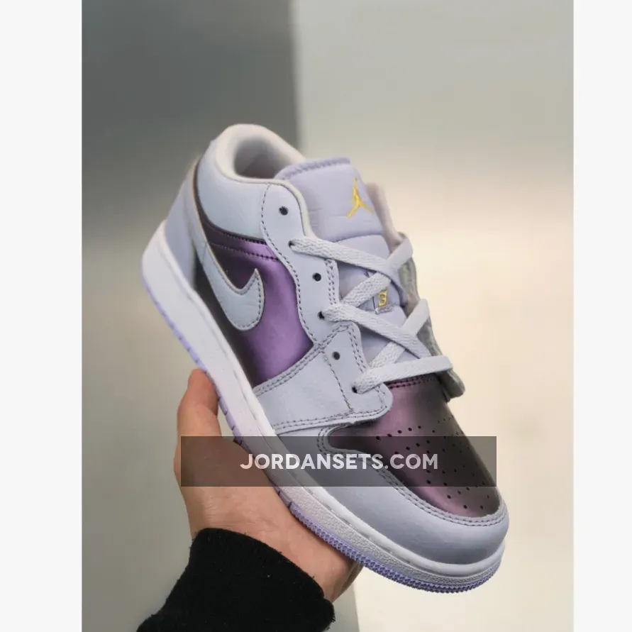 Air Jordan 1 Low GS 'Oxygen Purple' Restock 554723-505