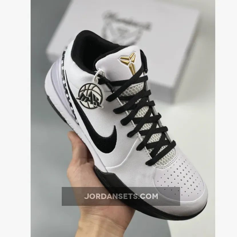 Nike Kobe 4 Protro "Mambacita" White/Black-Metallic Gold