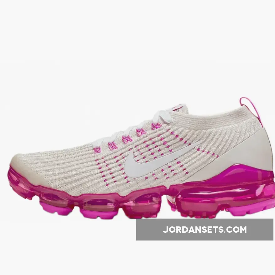 Nike Air VaporMax 3.0 Laser Fuchsia Pink For Womens AJ6910-005 nike vapormax pink and white
