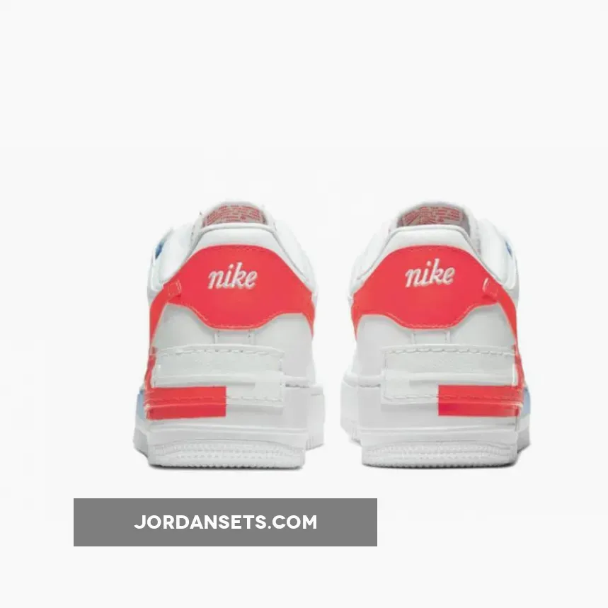 Nike Air Force 1 Shadow Summit White Team Orange WMNS CQ9503-100 orange and blue air force 1