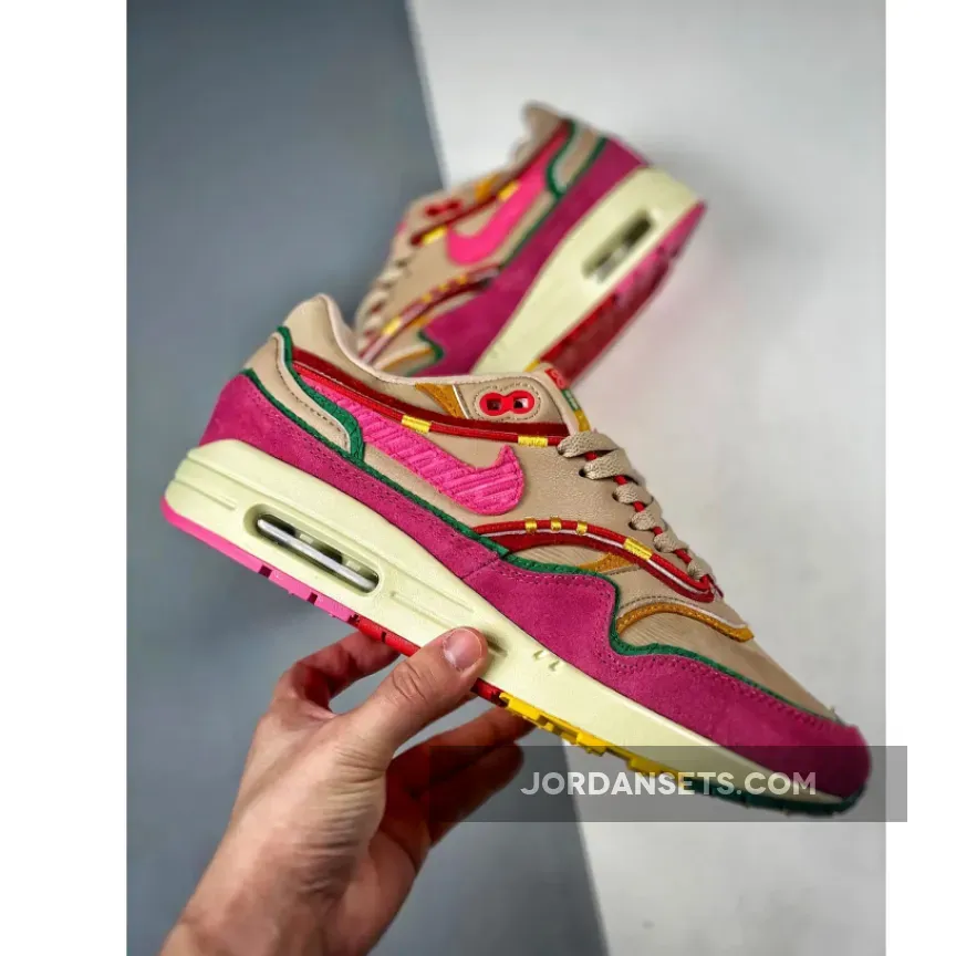 Nike Air Max 1 Premium Familia Pink Multi | Hermes Familia Nike Air Max 1 Premium Familia Pink Multi | Hermes Familia