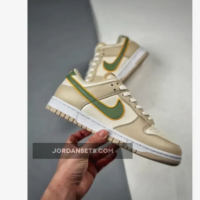 Restock Nike Dunk Low Pale Ivory Oil Green Low Nike Green Restock Nike Dunk Low Pale Ivory Oil Green Low Nike Green