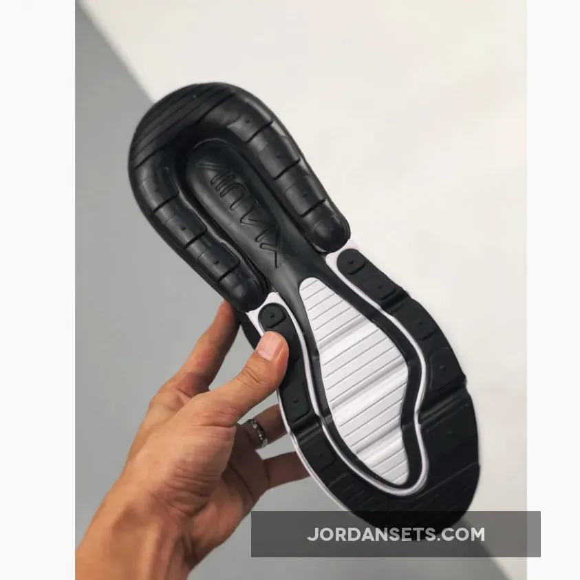 Nike Air Max 270 Flyknit 'Oreo' Black/Black-White - air max 270 flyknit oreo