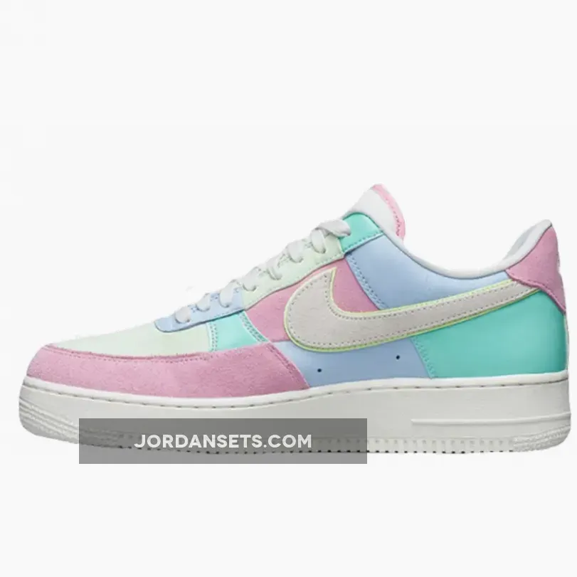 Nike Air Force 1 Low 'Easter Egg' Ice Blue/Sail/Hyper Turquoise-Barely Volt - spring air force 1