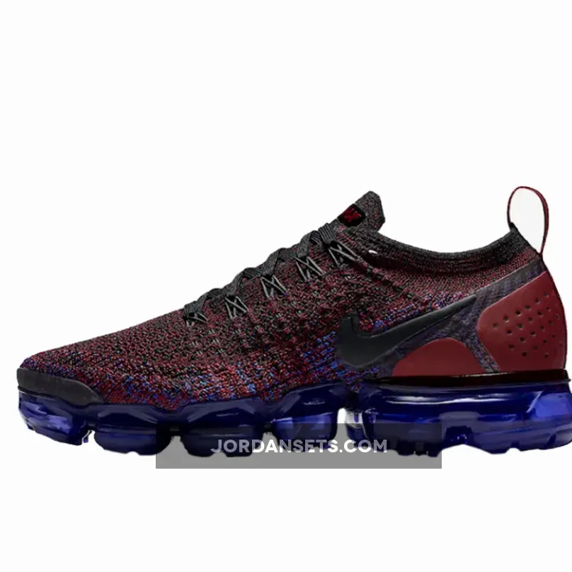 Nike Air VaporMax 2.0 Black/Team Red-Racer Blue-Game Royal 942843-006 Brand New