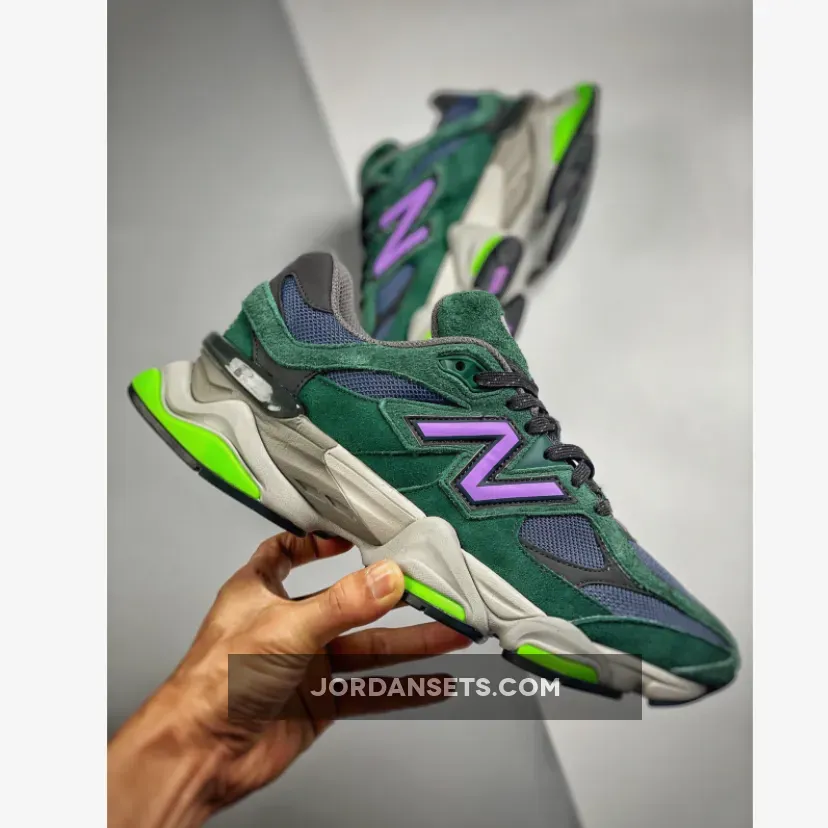 New Balance 9060 Green Blue / green and blue new balance