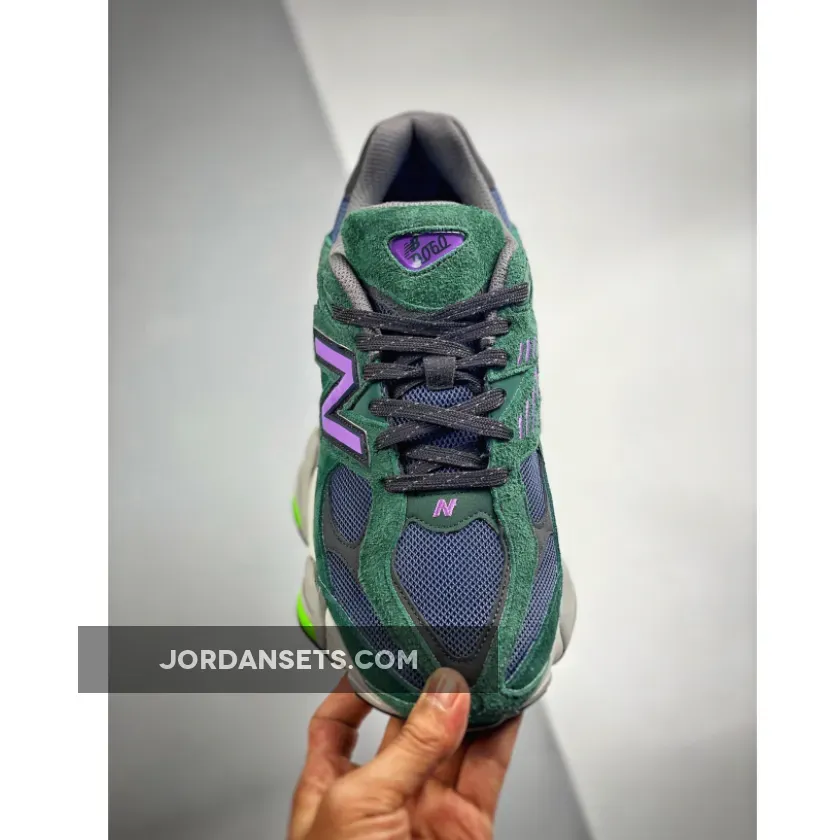 New Balance 9060 Green Blue / green and blue new balance