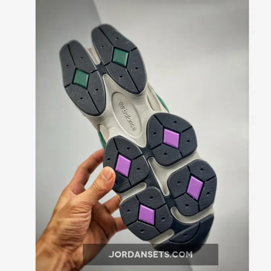 New Balance 9060 Green Blue / green and blue new balance