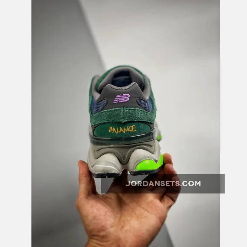 New Balance 9060 Green Blue / green and blue new balance