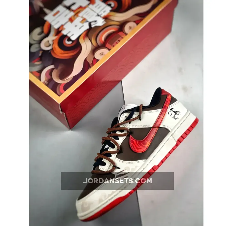 Nike Dunk Low 'Year Of The Dragon' White Black Red Restock Nike Dunk Low 'Year Of The Dragon' White Black Red Restock