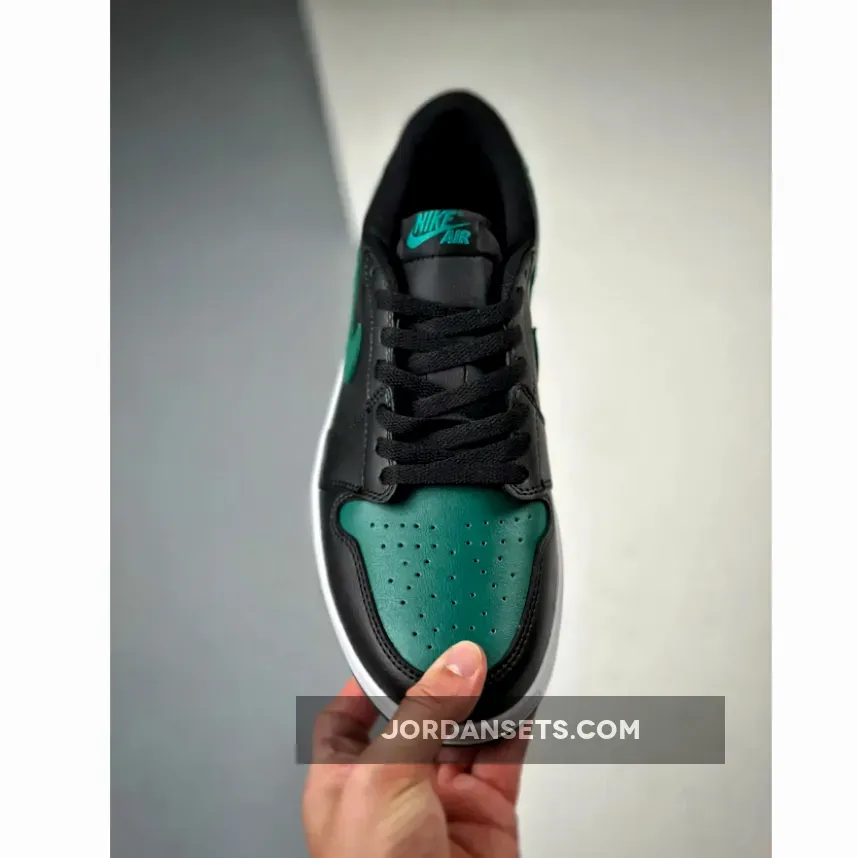 Air Jordan 1 Low OG Black/Gorge Green Brand New CZ0775-036