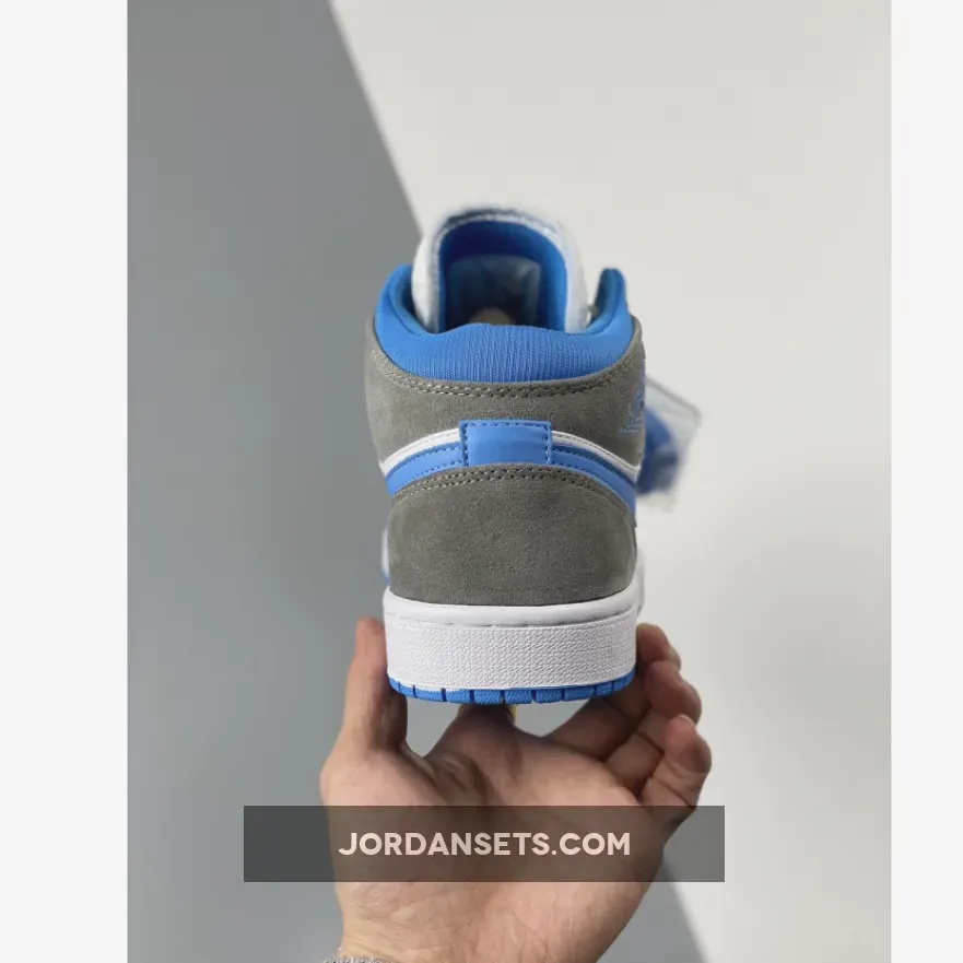 Air Jordan 1 Mid University Blue/Grey DX9276-100 air jordan 1 mid se university blue