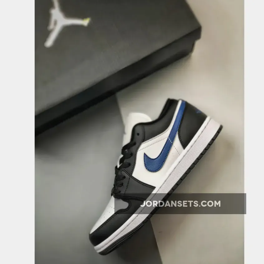 Air Jordan 1 Low Anthracite Industrial Blue-neutral Grey-white Restock Air Jordan 1 Low Anthracite Industrial Blue-neutral Grey-white Restock
