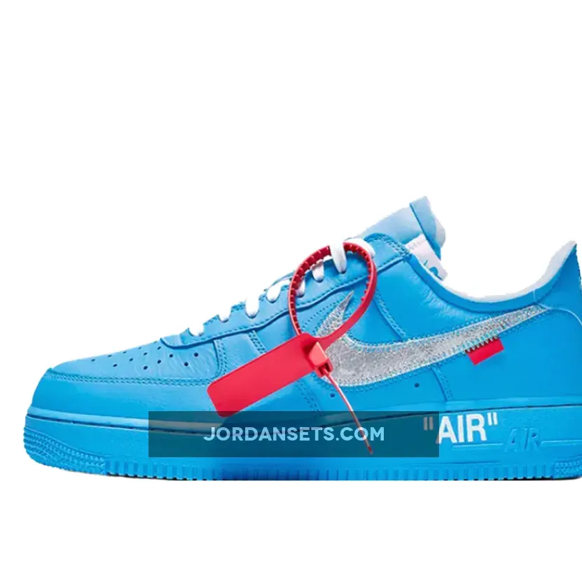 Off-White x Nike Air Force 1 MCA CI1173-400 / blue off white air force 1