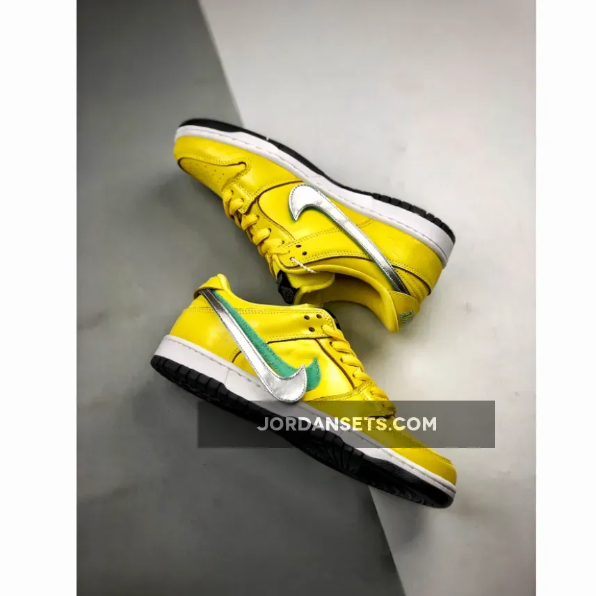 Diamond Supply Co. X Nike SB Dunk Low Yellow Discount