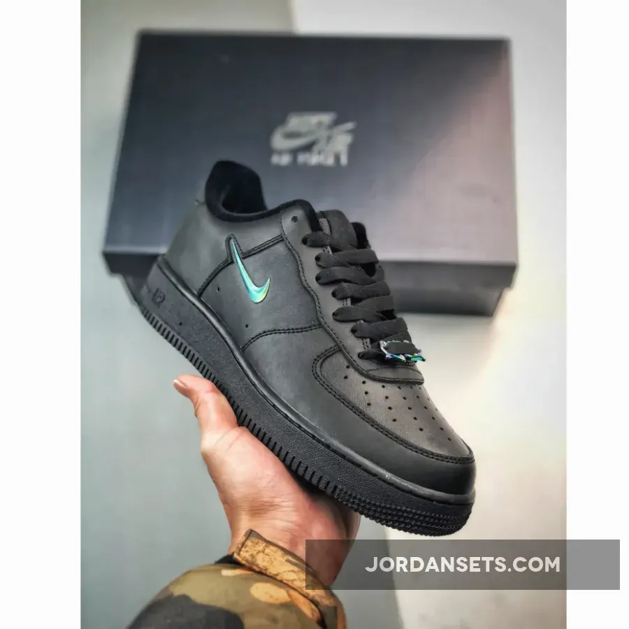 Nike Air Force 1 Low "Just Do It" Black/Multi-Color FB8251-001