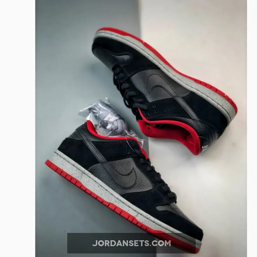 Nike SB Dunk Low 'Black Cement' Nike Sb Black 304292-050 Nike SB Dunk Low 'Black Cement' Nike Sb Black 304292-050