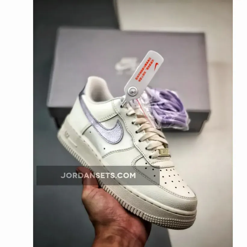 Nike Air Force 1 Low Metallic Purple Swoosh | PURPLE AIR FORCE 1 DV7470-100