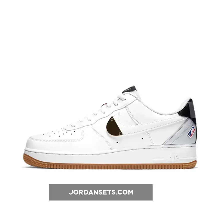 NBA x Nike Air Force 1 '07 LV8 'White Pure Platinum' #air force 1 platinum