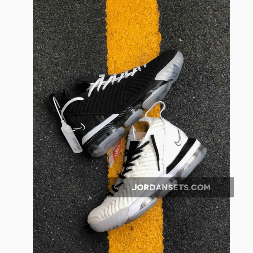 Nike LeBron 16 "Equality Away" Black/White Lebron Equality 16 BQ5969-101
