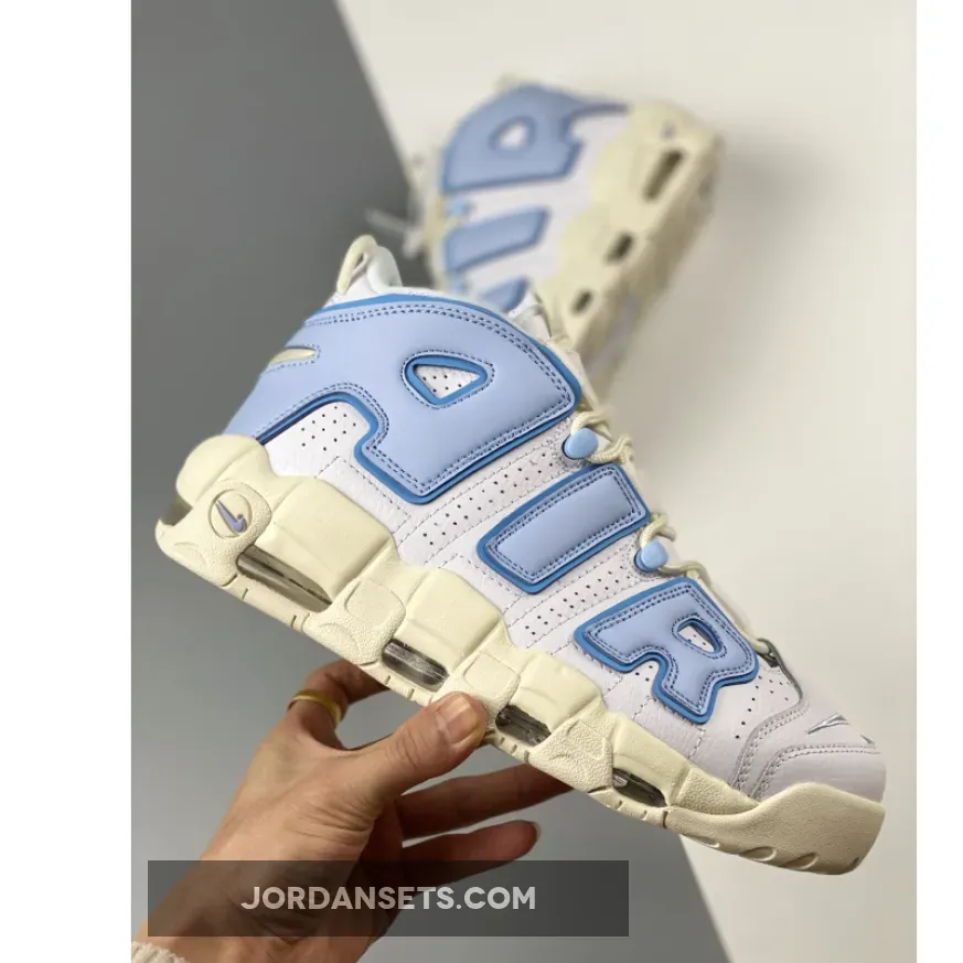 Nike Air More Uptempo 'White/Blue/Sail' FD9869-100 / nike uptempo white and blue