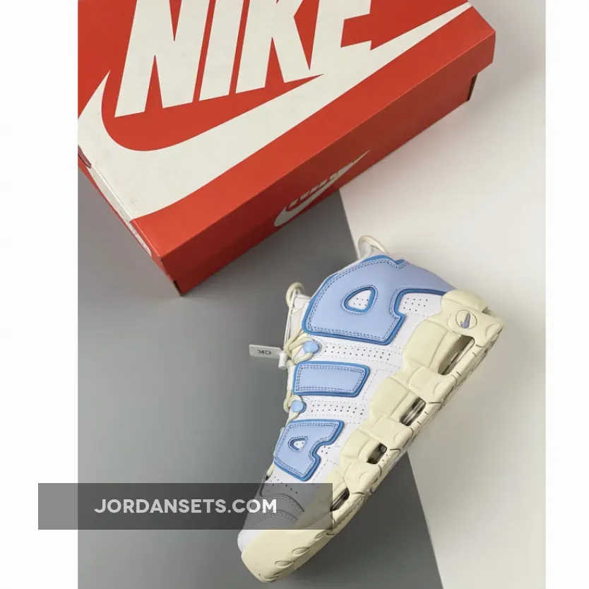 Nike Air More Uptempo 'White/Blue/Sail' FD9869-100 / nike uptempo white and blue