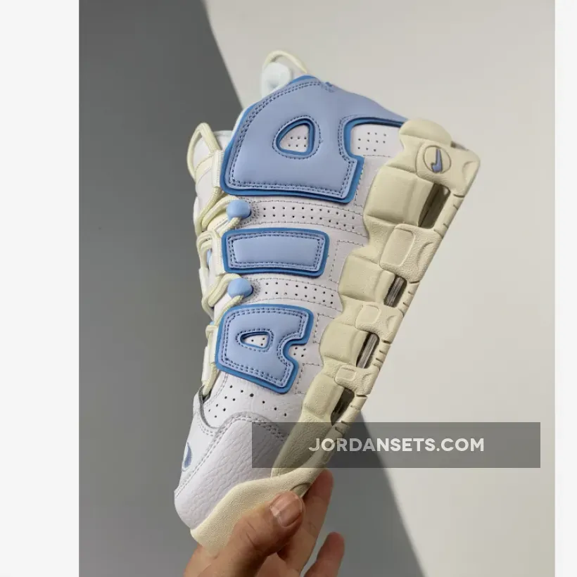 Nike Air More Uptempo 'White/Blue/Sail' FD9869-100 / nike uptempo white and blue