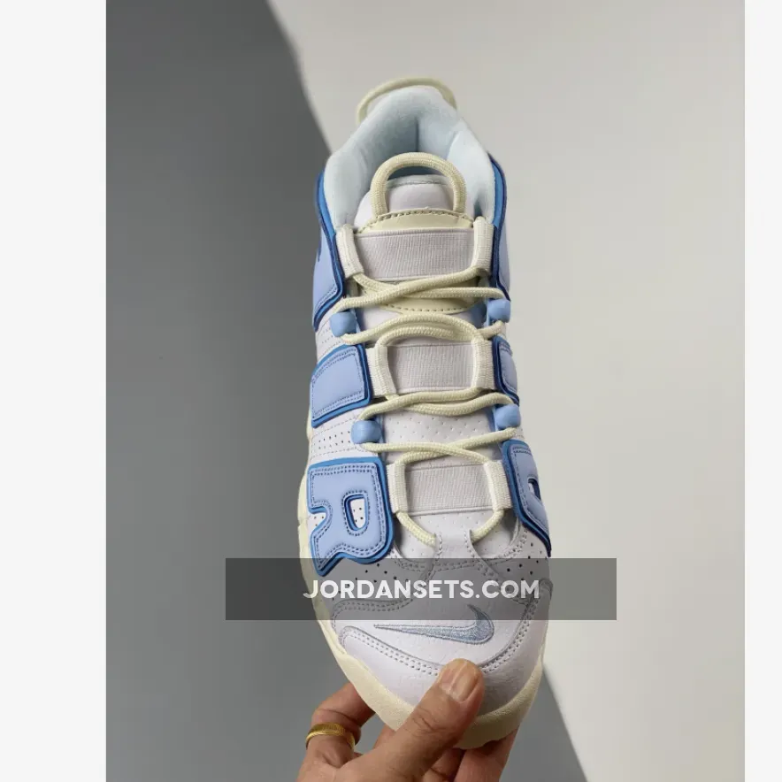 Nike Air More Uptempo 'White/Blue/Sail' FD9869-100 / nike uptempo white and blue