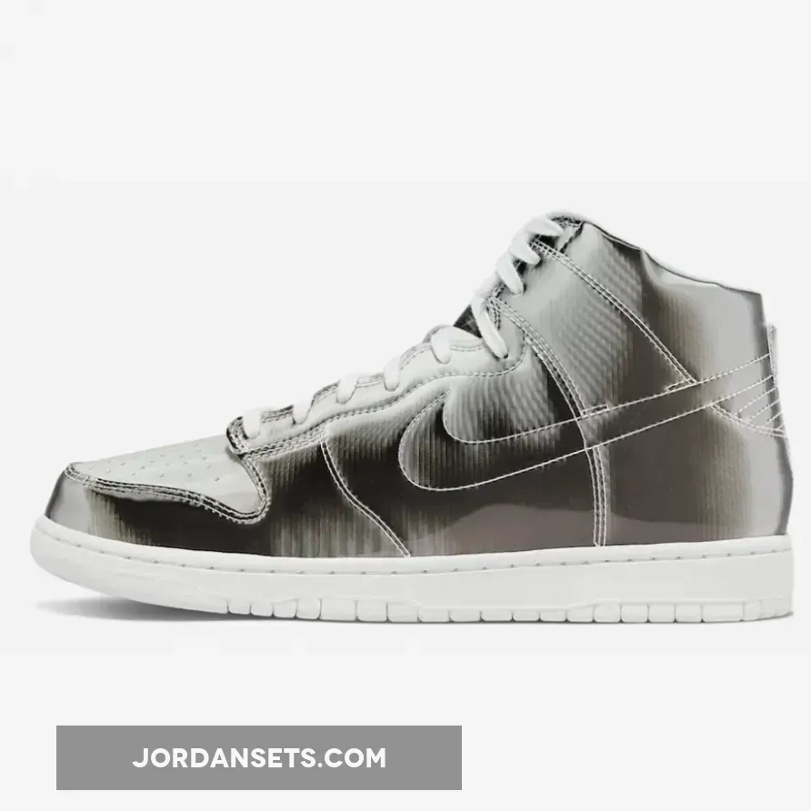 CLOT x Nike Dunk High Metallic Silver DH4444-900 clot flux dunk high