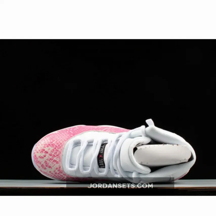 Air Jordan 11 High "Pink Snakeskin" White/Watermelon-Black | PINK RETRO 11 Air Jordan 11 High "Pink Snakeskin" White/Watermelon-Black | PINK RETRO 11