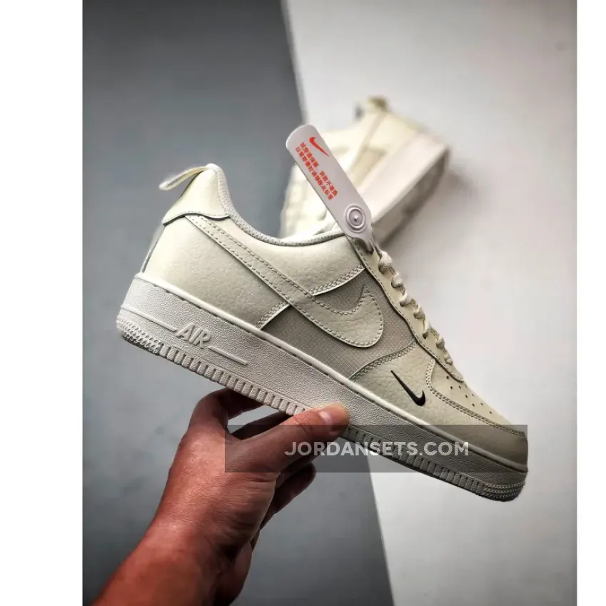 Nike Air Force 1 Low Sail Black Airforce One Af1 Lows Color Best