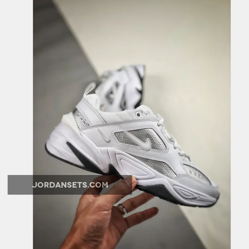 Nike M2K Tekno Essential White Silver CJ9583-100