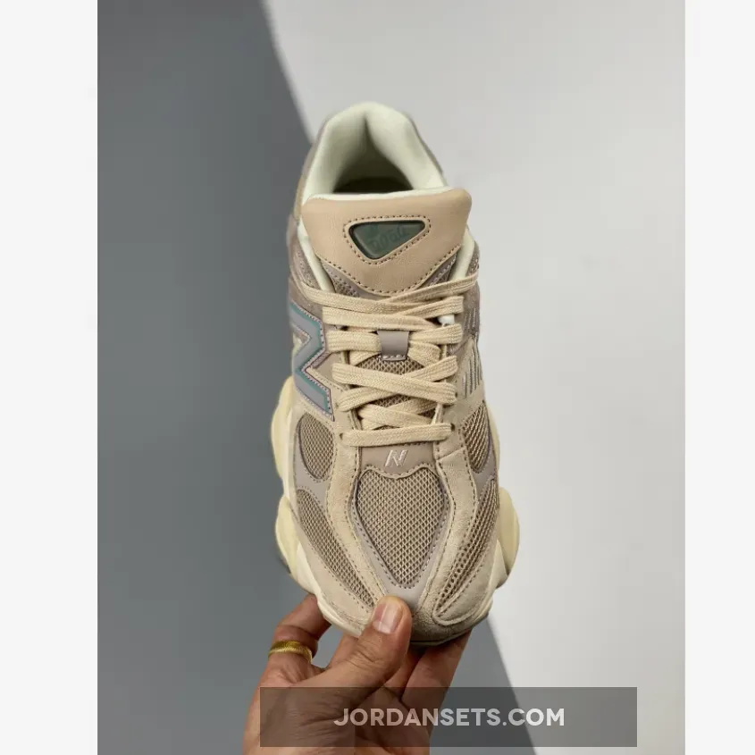 New Balance 9060 Ivory Cream Pink Sand