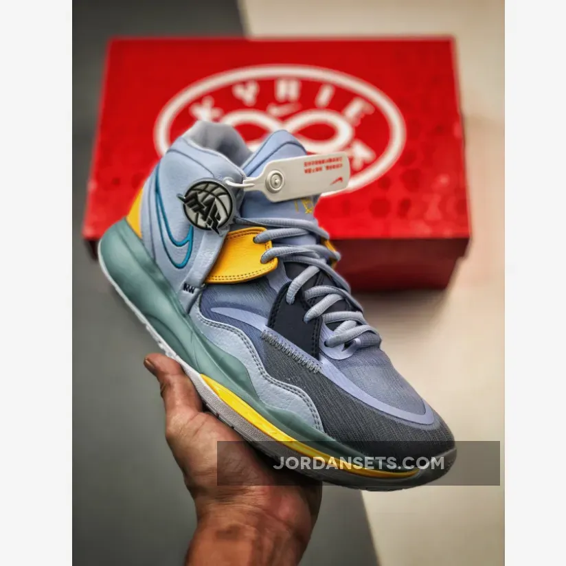 Nike Kyrie Infinity Future Past Blue/Gold DC9134-501 #kyrie infinity blue