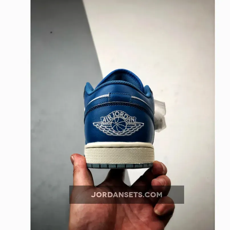 Air Jordan 1 Low White Industrial Blue Air Jordan 1 Low White Industrial Blue