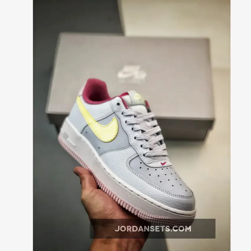 Nike Air Force 1 Low ‘Grey Citron Fuchsia’ DV7762-001