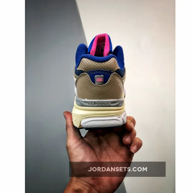 Kith x New Balance 990v3 Daytona Navy/Sail/Pink/Brown/Blue / 990v3 Daytona M990KH3