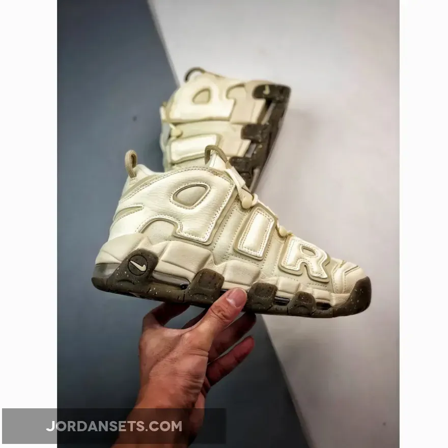 Nike Air More Uptempo Goat - Nike Air More Uptempo Coconut Milk/Team Gold-Gum DV7230-100