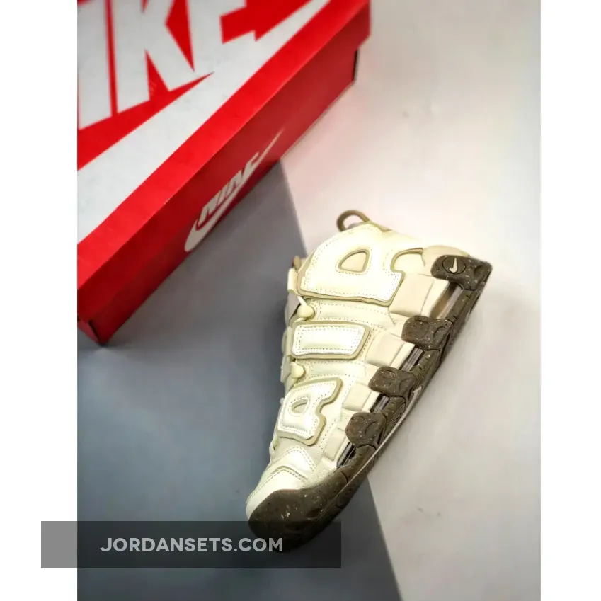 Nike Air More Uptempo Goat - Nike Air More Uptempo Coconut Milk/Team Gold-Gum DV7230-100