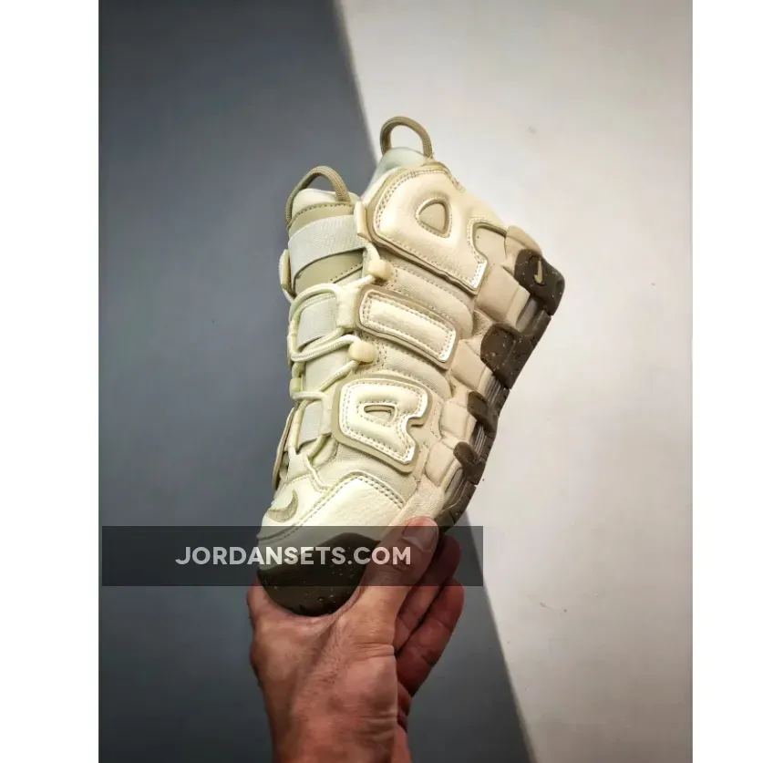 Nike Air More Uptempo Goat - Nike Air More Uptempo Coconut Milk/Team Gold-Gum DV7230-100