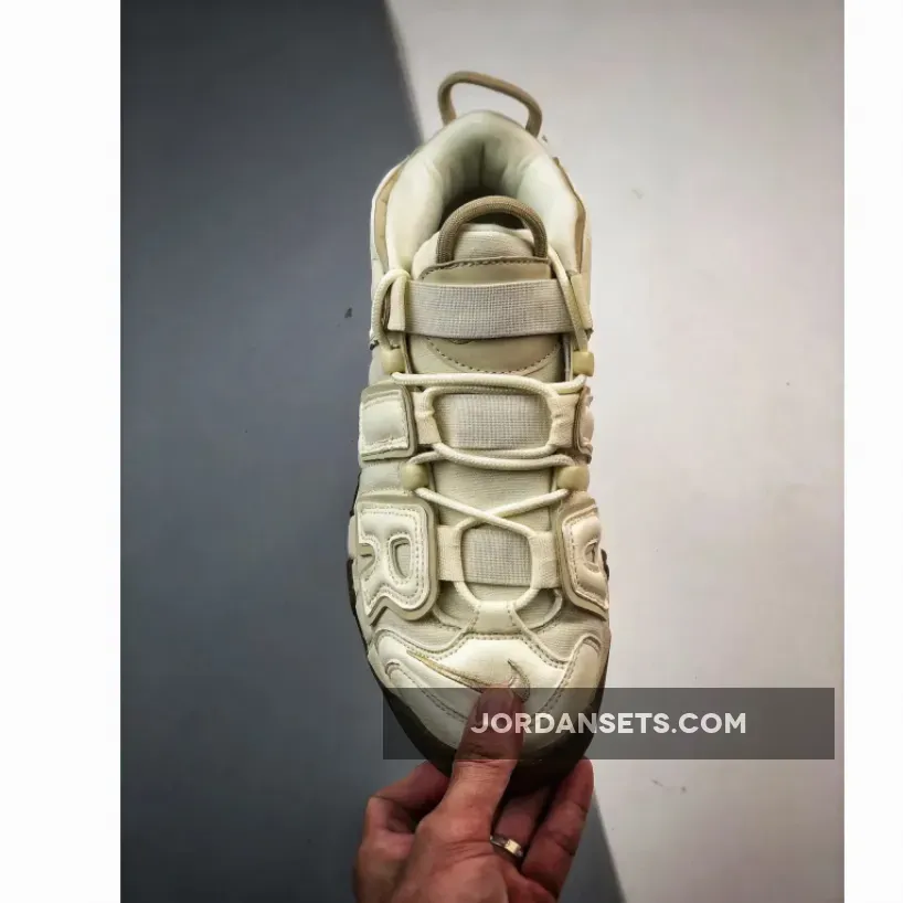Nike Air More Uptempo Goat - Nike Air More Uptempo Coconut Milk/Team Gold-Gum DV7230-100