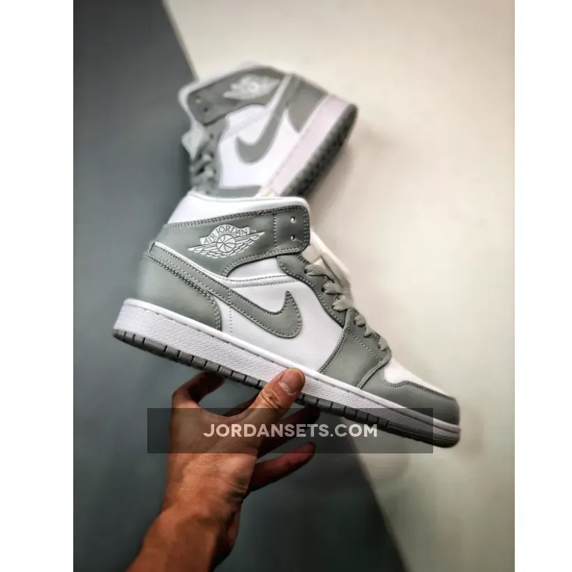 Air Jordan 1 Mid Grey Sail | Sail White BQ6472-115 For Sale Air Jordan 1 Mid Grey Sail | Sail White BQ6472-115 For Sale