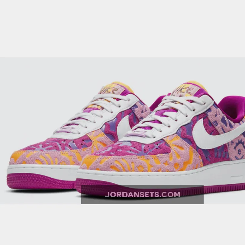 Nike Air Force 1 07 LV8 Red Plum/Light Arctic Pink-Wild Violet-White / fuchsia air force 1