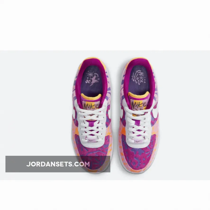 Nike Air Force 1 07 LV8 Red Plum/Light Arctic Pink-Wild Violet-White / fuchsia air force 1