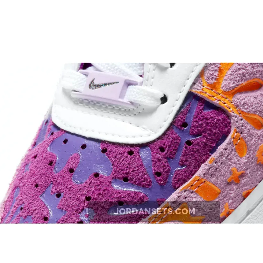 Nike Air Force 1 07 LV8 Red Plum/Light Arctic Pink-Wild Violet-White / fuchsia air force 1